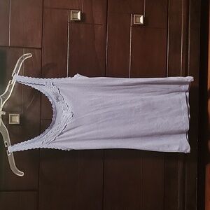 Light blue tank top size Medium